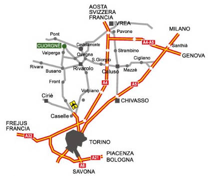 cartina autostrada